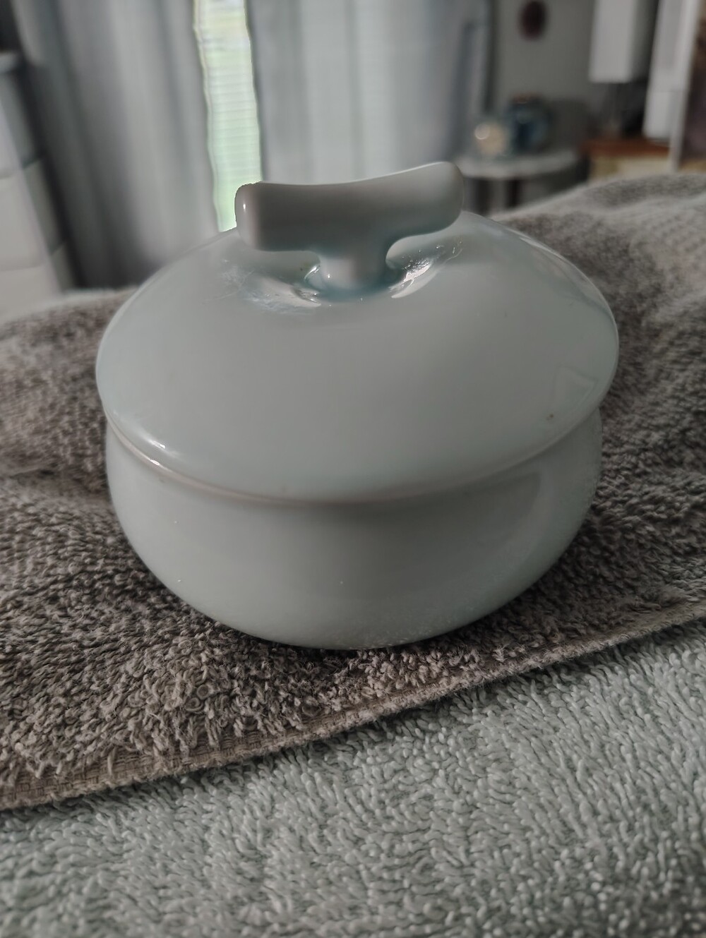 Vintage Celadon Glazed Trinket Dish